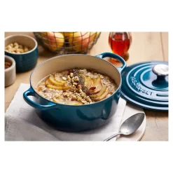 LE CREUSET Cocotte En Fonte|Cocotte en Fonte Ronde 20 cm Deep Teal Signature