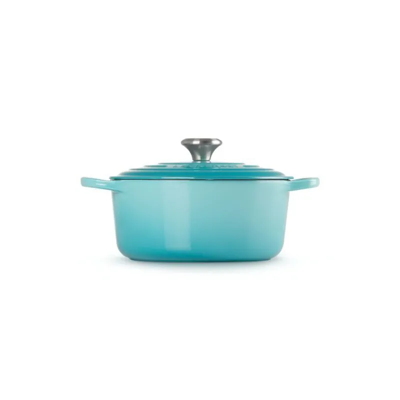 LE CREUSET Cocotte En Fonte|Cocotte en fonte Ronde 24 cm Caraïbes Signature