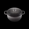 LE CREUSET Cocotte En Fonte|Cocotte en Fonte Ronde 28 cm Flint Signature