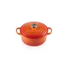 LE CREUSET Cocotte En Fonte|Cocotte en fonte Ronde 24 cm Volcanique Signature