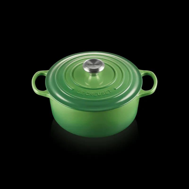 LE CREUSET Cocotte En Fonte|Cocotte en Fonte Ronde 24 cm Bamboo Signature