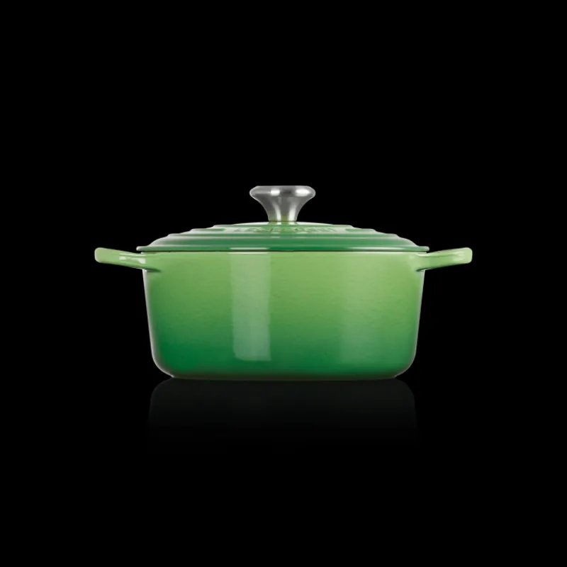 LE CREUSET Cocotte En Fonte|Cocotte en Fonte Ronde 24 cm Bamboo Signature
