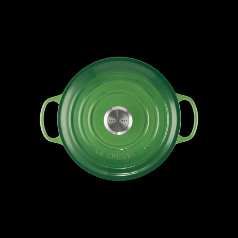 LE CREUSET Cocotte En Fonte|Cocotte en Fonte Ronde 24 cm Bamboo Signature