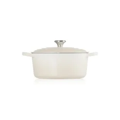 LE CREUSET Cocotte En Fonte|Cocotte en fonte Ronde 26 cm Meringue Signature