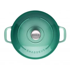 CHASSEUR Cocotte En Fonte|Cocotte en Fonte Ronde 20 cm Quartz