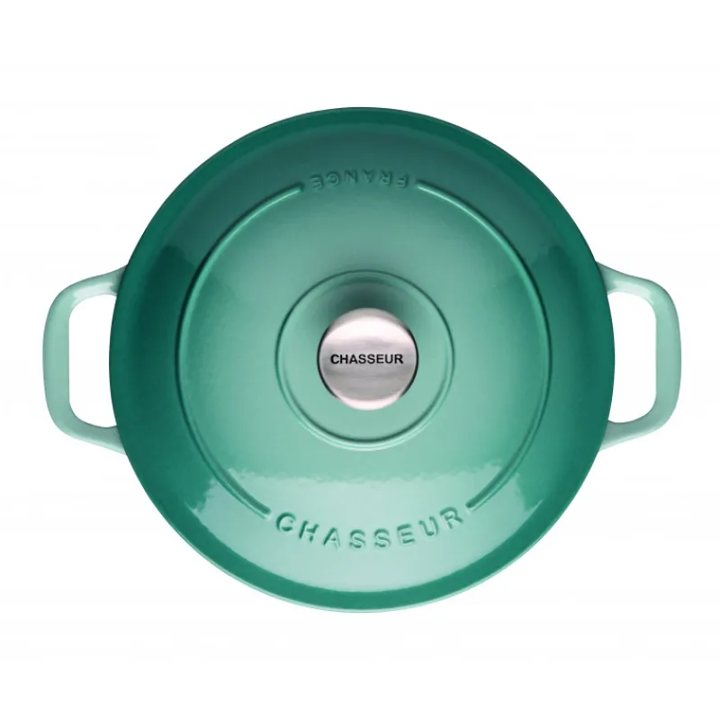 CHASSEUR Cocotte En Fonte|Cocotte en Fonte Ronde 28 cm Quartz