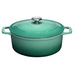 CHASSEUR Cocotte En Fonte|Cocotte en Fonte Ronde 28 cm Quartz