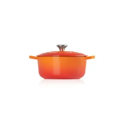 LE CREUSET Cocotte En Fonte|Cocotte en fonte Ronde 28 cm Volcanique Signature