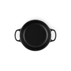 LE CREUSET Cocotte En Fonte|Cocotte en Fonte Ronde 22 cm Noir mat Signature
