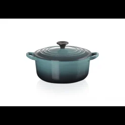LE CREUSET Cocotte En Fonte|Cocotte en Fonte Ronde Tradition 26 cm Océan