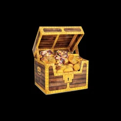 CHOCOMONNAIE Chocolats À Offrir|Confiserie|Coffret 24 cm 80 Filets de Pièces en Chocolat 30g