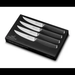 SABATIER Couverts|Coffret 4 Couteaux à Steak 12 cm Majoris