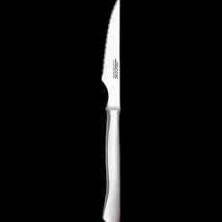 ARCOS Couverts|Coffret 6 Couteaux à Steak 11 cm Lame Crantée Acier Inoxydable