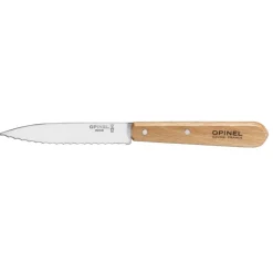 OPINEL Couteau D'office|Eplucheurs, Dénoyauteur|Coffret 3 Couteaux de Cuisine et un Eplucheur Les Essentiels