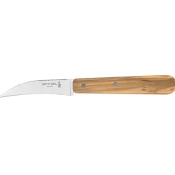 OPINEL Couteau D'office|Eplucheurs, Dénoyauteur|Coffret 3 Couteaux de Cuisine et un Eplucheur Olivier Les Essentiels