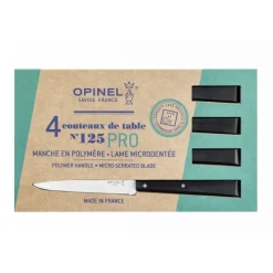 OPINEL Couverts|Coffret 4 Couteaux de Table N°125 Pro Bon Appétit +
