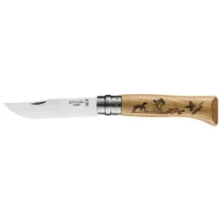 OPINEL Couverts|Coffret 6 Couteaux Gravure Animalia