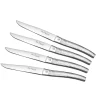 LOU LAGUIOLE Couverts|Coffret 4 Couteaux Steak Alphonse Écorce 23,5 cm