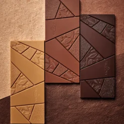 VALRHONA Chocolats À Offrir|Confiserie|Coffret 6 Tablettes de Chocolat Noël 420 g