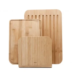 PEBBLY Rangement Couteaux|Planches À Découper|Coffret Affûté avec Support Magnétique, Planches et Couteaux