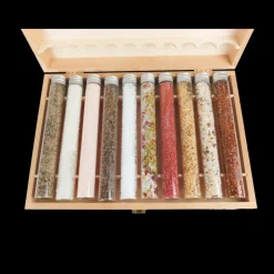 UN JOUR UNE EPICE Sel|Coffret Cadeau 10 Sels de Dégustation Un Jour Une Épice
