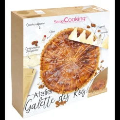SCRAPCOOKING Préparation Pâtisserie|Décoration Gâteau|Coffret Complet Galette des Rois
