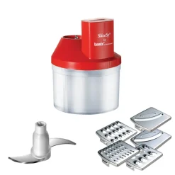 BAMIX Mixeur Plongeant|Coffret Mixeur Box - Rouge