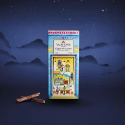 VALRHONA Chocolats À Offrir|Confiserie|Coffret Orangettes Noël au Chocolat Noir 130 g