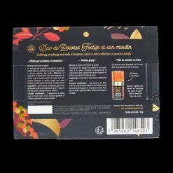 UN JOUR UNE EPICE Poivre|Coffret Poivres Festifs avec Tête de Moulin