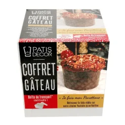 PATISDECOR Préparation Pâtisserie|Coffret Recette Panettone Patisdécor