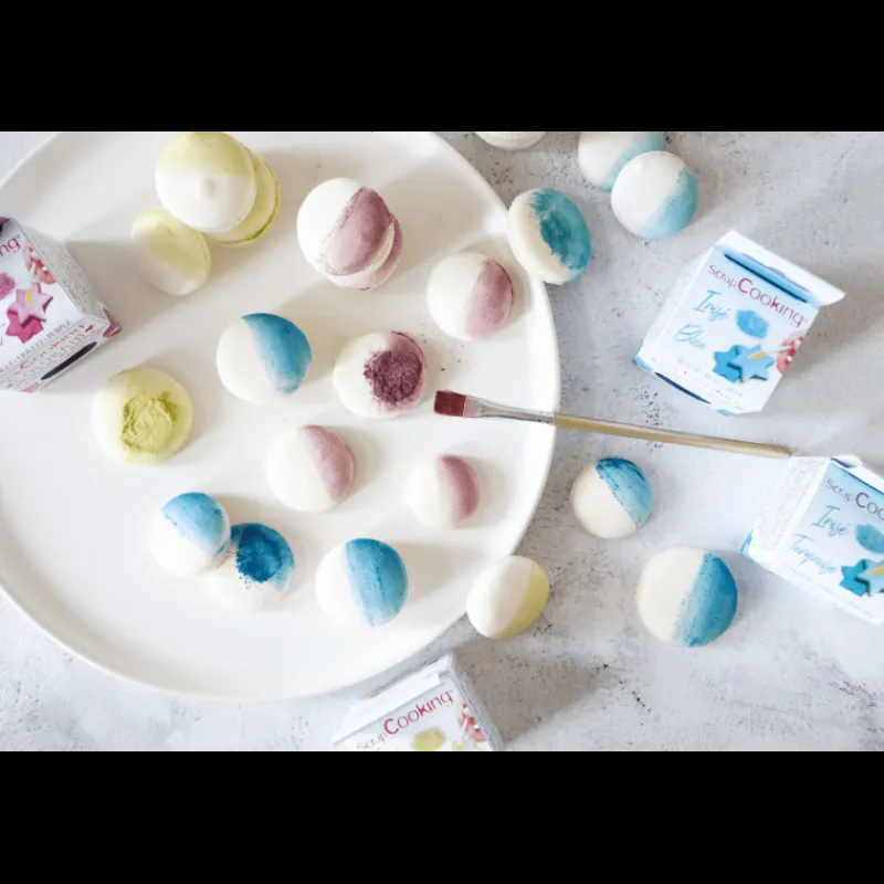 SCRAPCOOKING Colorants Alimentaires|Colorant Alimentaire de Surface Irisé Violet 5 g