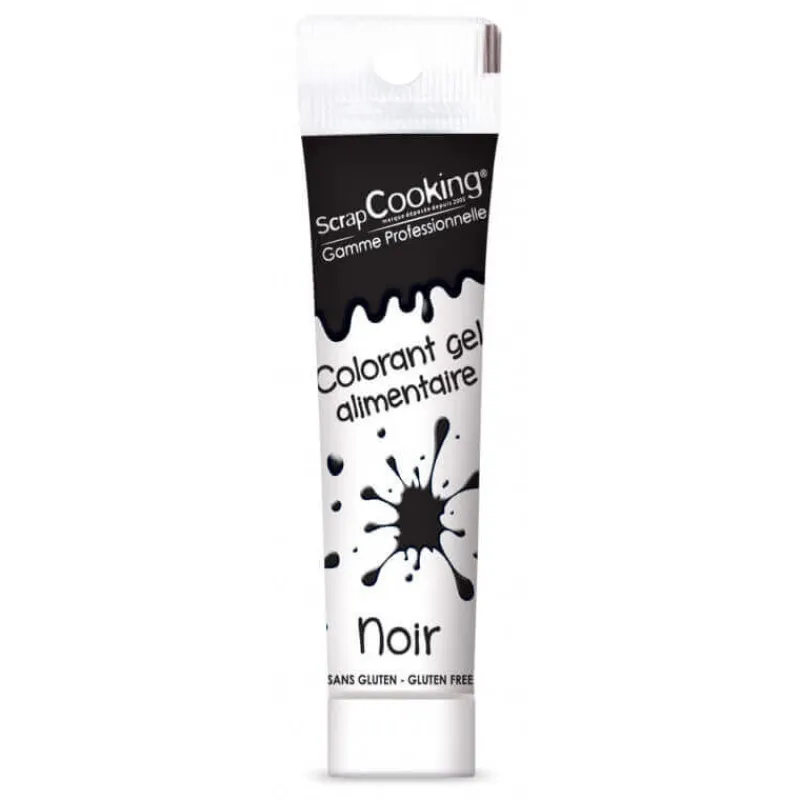 SCRAPCOOKING Colorants Alimentaires|Colorant Alimentaire Gel Noir 20 g