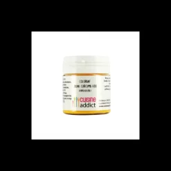 CUISINEADDICT Colorants Alimentaires|Colorant alimentaire Jaune Curcuma E100 15g Poudre Hydrosoluble