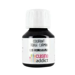 CUISINEADDICT Colorants Alimentaires|Colorant Alimentaire Naturel Rouge Carmin E120 Liquide 58 ml
