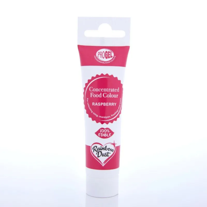 RAINBOW DUST Colorants Alimentaires|Colorant Alimentaire ProGel Framboise 25g