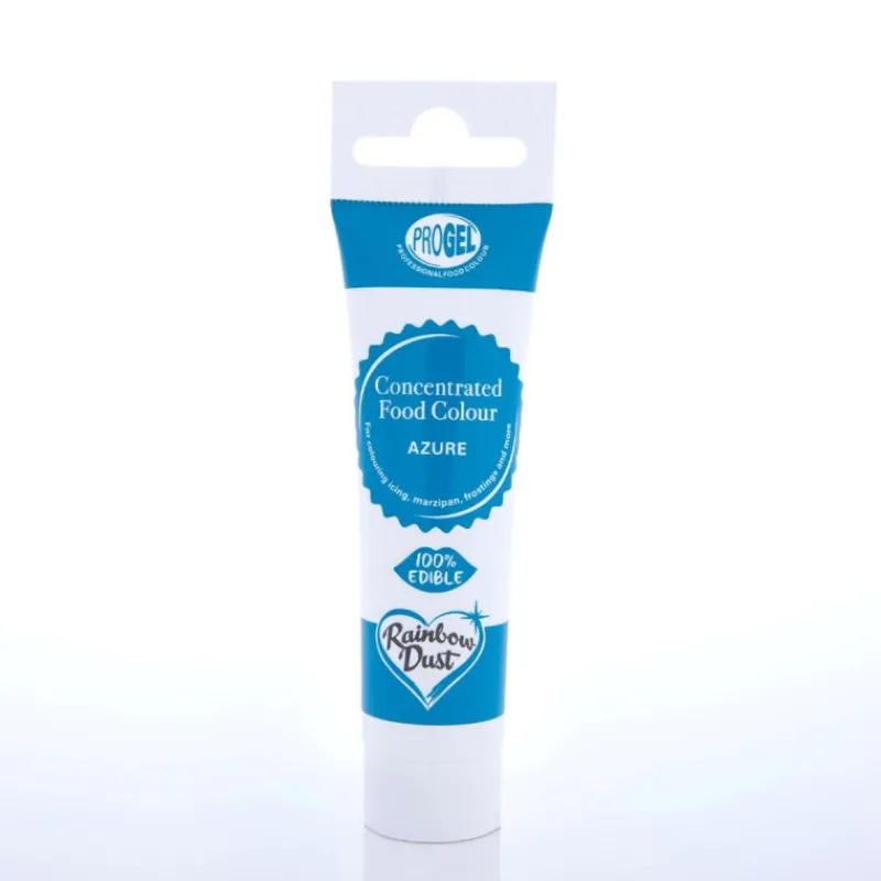 RAINBOW DUST Colorants Alimentaires|Colorant Alimentaire ProGel Bleu Azur 25g