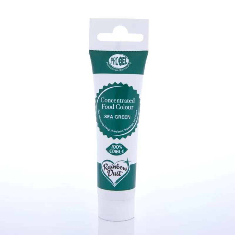 RAINBOW DUST Colorants Alimentaires|Colorant Alimentaire ProGel Vert Ocean 25g
