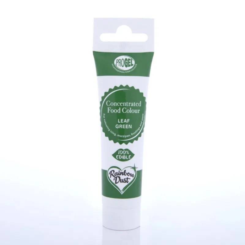 RAINBOW DUST Colorants Alimentaires|Colorant Alimentaire ProGel Vert feuille 25g