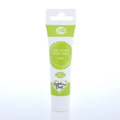 RAINBOW DUST Colorants Alimentaires|Colorant Alimentaire ProGel Citron Vert 25g