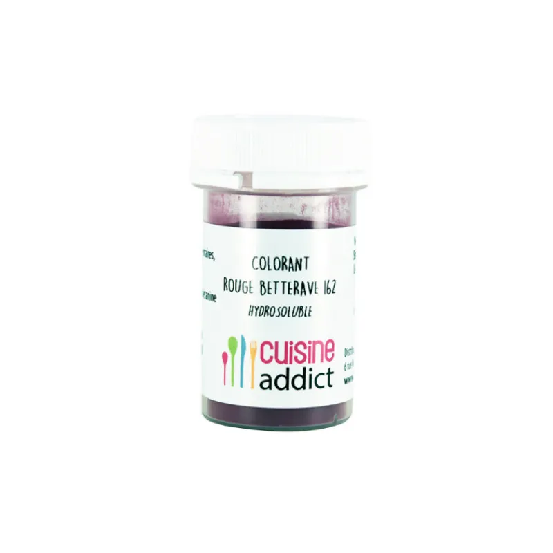 CUISINEADDICT Colorants Alimentaires|Colorant alimentaire Rouge Betterave E162 10g Poudre Hydrosoluble