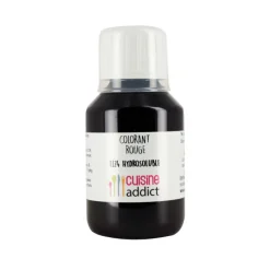 CUISINEADDICT Colorants Alimentaires|Colorant alimentaire Rouge Fraise E124 Liquide 115 ml