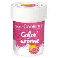 SCRAPCOOKING Arômes Alimentaires|Color'Arôme Rose / Framboise 10g