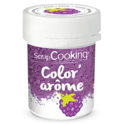 SCRAPCOOKING Colorants Alimentaires|Color'Arôme Violet / Mûre 10g