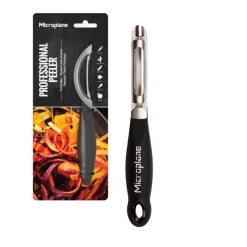 MICROPLANE Eplucheurs, Dénoyauteur|Économe à Lame Pivotante Specialty Noir