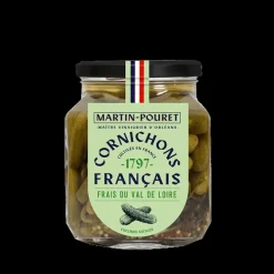 MARTIN POURET Epicerie Fine|Cornichons Français au Vinaigre d'Orléans 270g