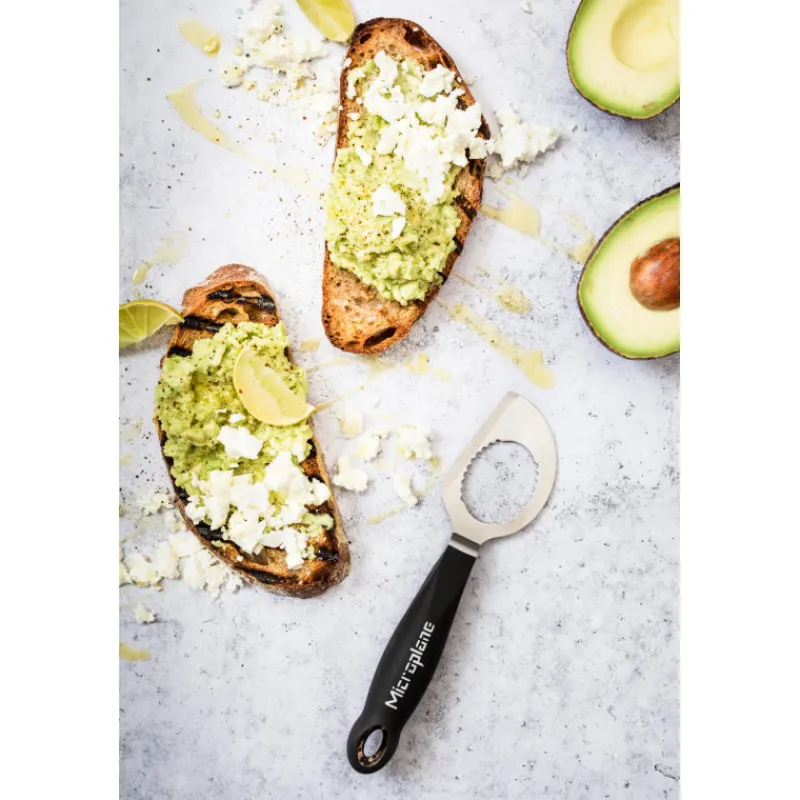 MICROPLANE Coupe Légumes|Coupe Avocat 3 en 1 Specialty Noir