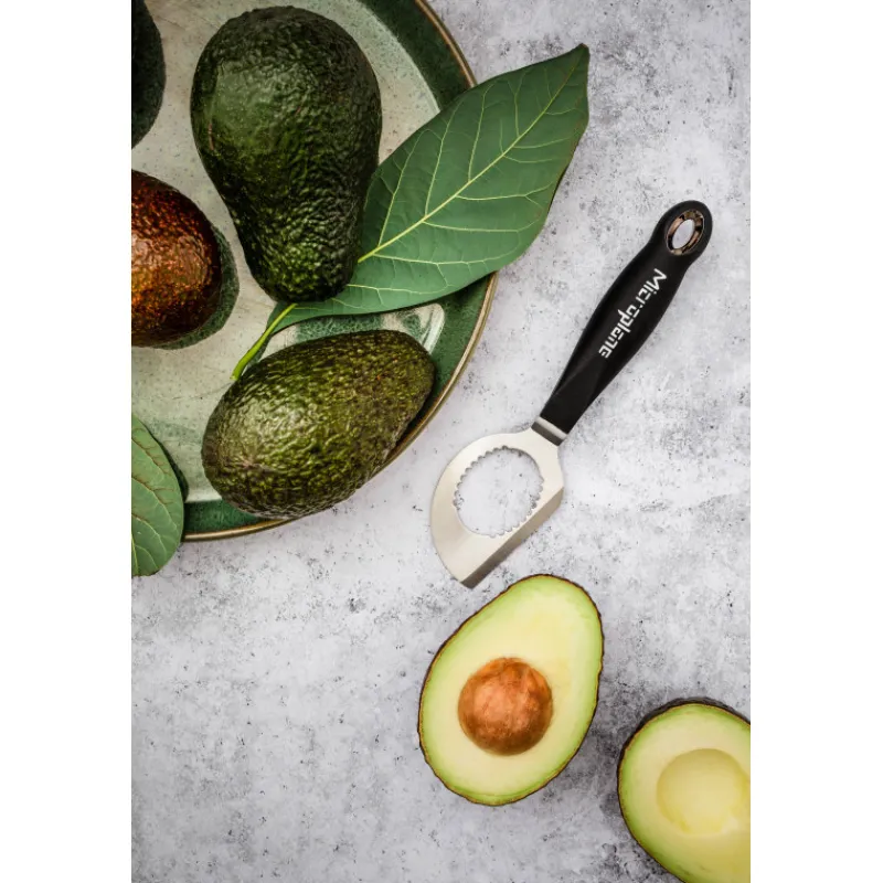 MICROPLANE Coupe Légumes|Coupe Avocat 3 en 1 Specialty Noir