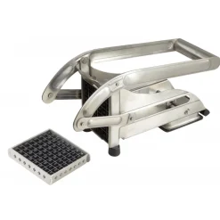 La Bonne Graine Coupe Frites|Coupe Frite Ménager Inox 2 grilles