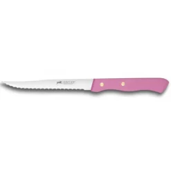 SABATIER Couverts|Couteau à Steak Cranté 11,5 cm Fuschia