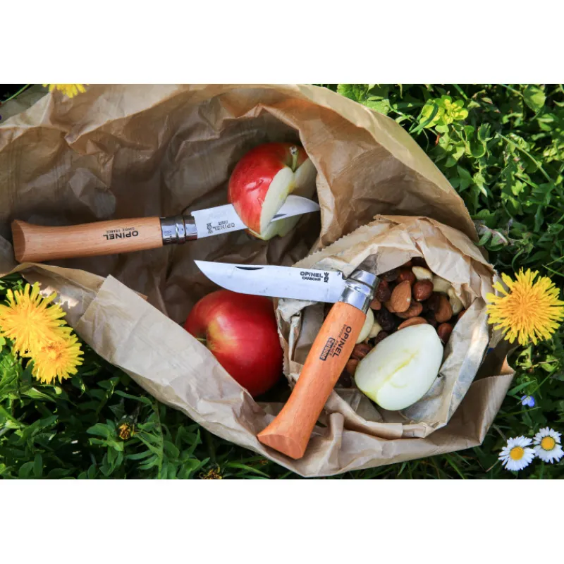 OPINEL Couverts|Couteau de Poche N°10 en Inox